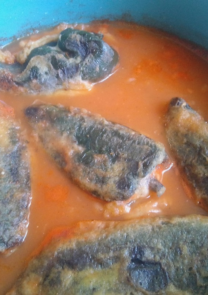Una foto de Chiles rellenos de queso para fundir
