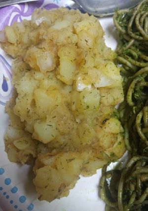 A picture of Buttered Potato Salad.