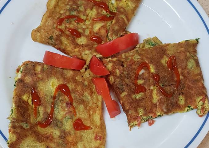 Masala omelette #bfday1