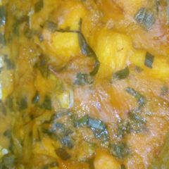 A picture of Yam pottage.