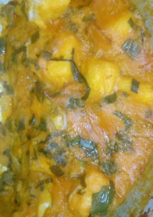 A picture of Yam pottage.