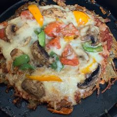 A picture of Hash Brown Pizza.