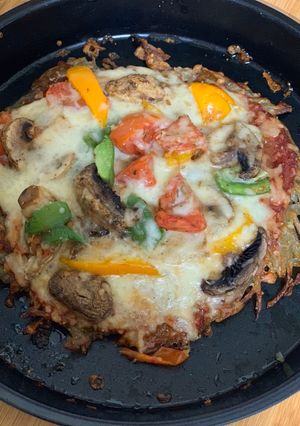 A picture of Hash Brown Pizza.