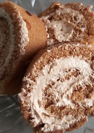Foto resep Roll Cake Mocca Cream