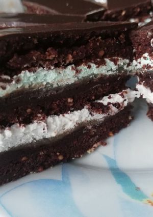 Sütés nélküli mozart szelet 😊 recept fotója
