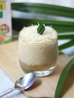 Foto resep MPASI snack Puding jagung + biskuit fortiv