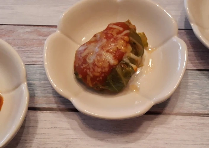 Receta Rollos de col con atún