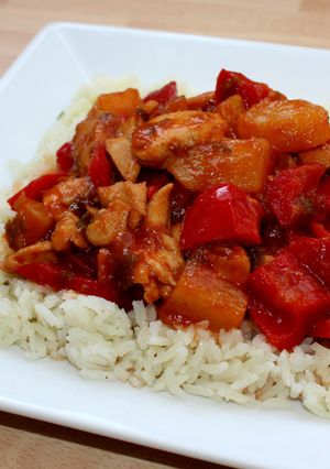 Kínai édes-savanyú csirke Alajuli módra recept fotója