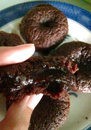 Foto resep Super simple fudgy molten cake 