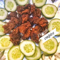 A picture of Stick meat (suya/tsire).