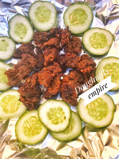 A picture of Stick meat (suya/tsire).