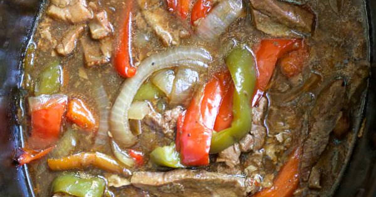 Crockpot Swiss Steak- ninja/slow cooker Recipe by LISA DUNSON - Cookpad