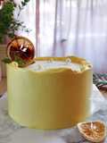 Lemon Cake with Lemon Lime Curd