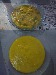 Una foto de Sopa picada/ sopa crema