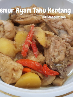 Foto resep Semur Ayam Tahu Kentang