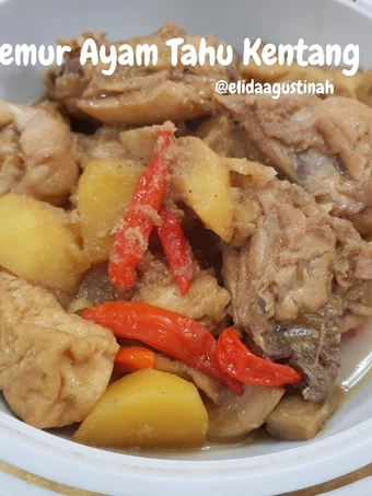 Langkah Gampang Menyiapkan Resep Semur Ayam Tahu Kentang yang Lezat Anti Ribet, Bisa Manjain Lidah