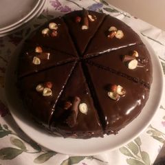Lele's Ice-cream chocolate cake A picture of Lele's Ice-cream chocolate cake.