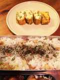 Oden Leftovers: Tamagoyaki and Mixed Sushi