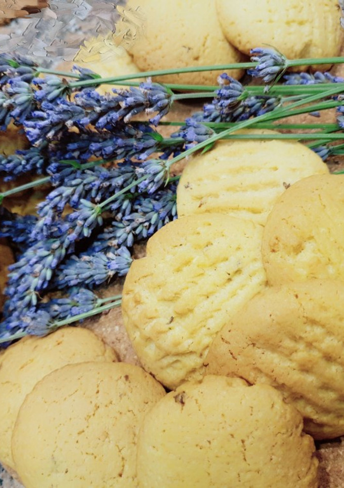 Una foto de 🍪Galletas de Lavanda🍪
