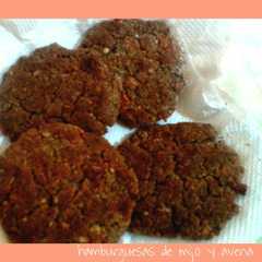 A picture of Hamburguesas de mijo y avena.