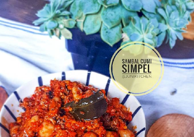 Sambal Cumi Simpel