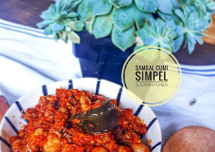 Resep Sambal Cumi Simpel, Bisa Manjain Lidah