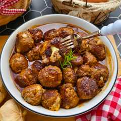 Meatballs BBQ sauce🌰-レシピのメイン写真