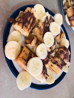 صورة لوصفة كريب بالنوتيلا 🍫🥞
