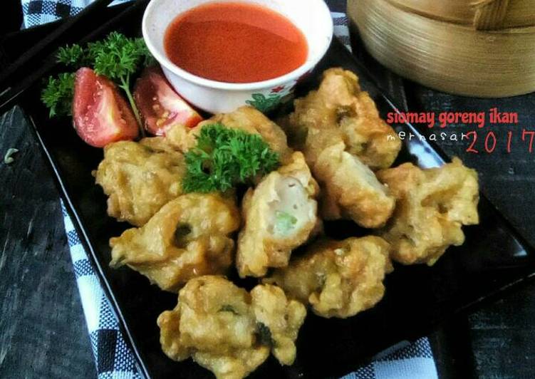 Siomay goreng ikan