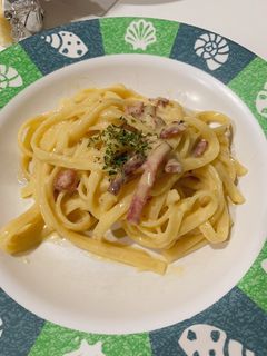 Foto resep Fettuccine Carbonara gampang