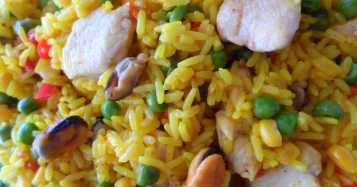 Паэлья С Курицей Фото