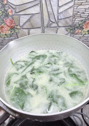 Foto resep Bobor Bayam (Mpasi Bocil)
