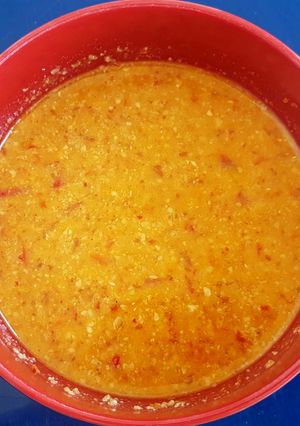 Foto resep Sambal kacang untuk nasi uduk