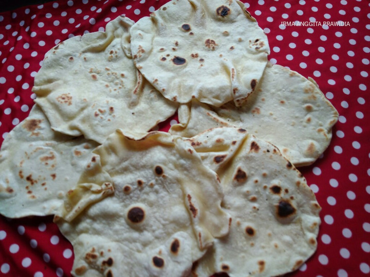 Resep Tortillas a.k.a kulit kebab ceunah, Enak