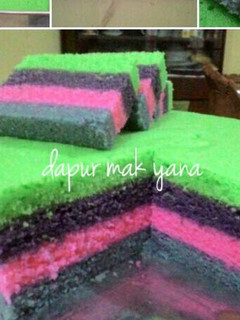 Foto resep Rainbow Cake Ny. Liem