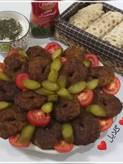 عکسی از دستور کتلت سویا 😋