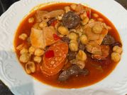 Una foto de callos gallego