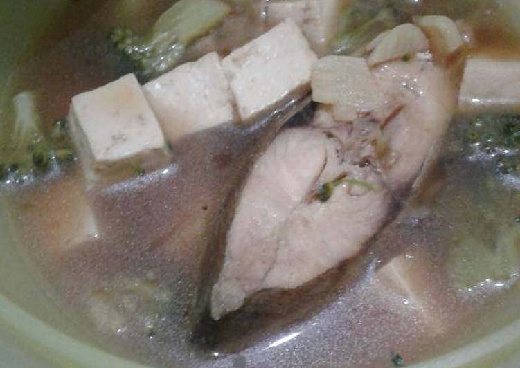 Resep Sup ikan brokoli (mpasi 1+), Enak