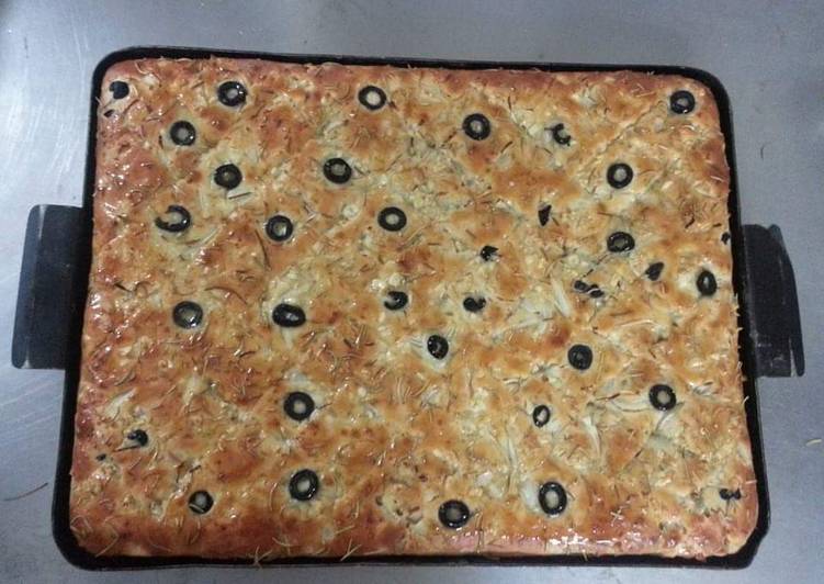 Easiest Way to Prepare Homemade Focaccia Bread