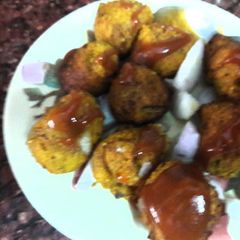 A picture of Moong Dal Fritters.