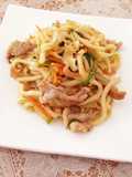 Vegetable-Packed Yaki Udon (Stir-Fried Udon Noodles)