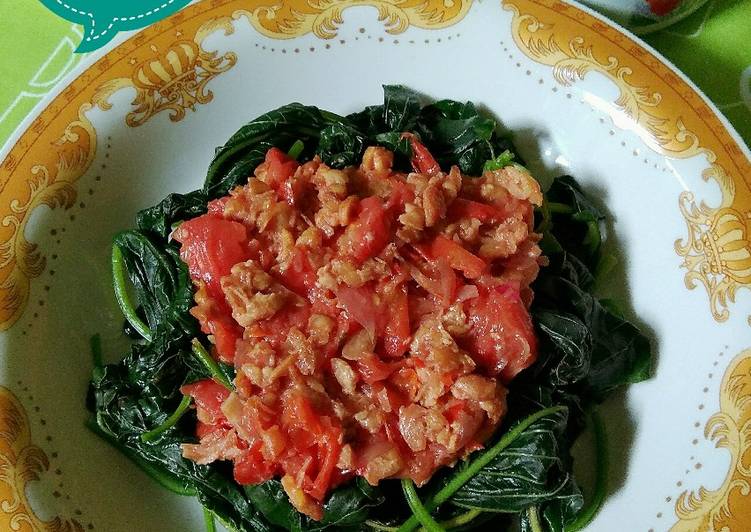 Bayam Rebus & Sambal Tempe