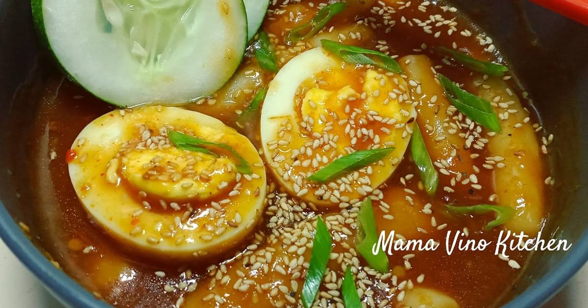 Resep Tteokkboki ala Korea versi Homemade oleh Mama Vino Resep Tteokkboki ala Korea versi Homemade oleh Mama Vino