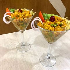 A picture of Chat pati bhel.
