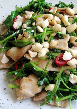 A picture of Stir-fried Coriander.