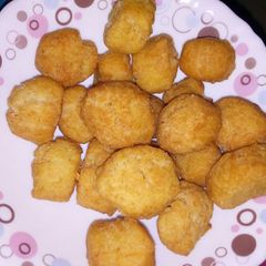 A picture of Home made ngumu's.