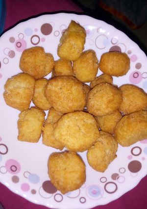 A picture of Home made ngumu's.