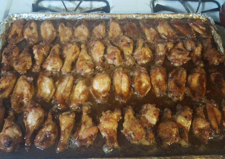 Honey Onion Chicken Wings