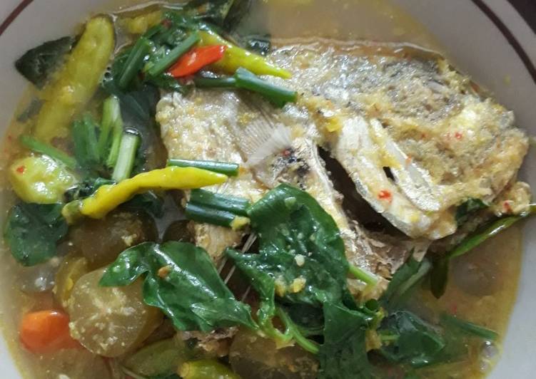 Langkah memasak Garang Asem Kepala Ikan Khas Tuban Jatim Lezat