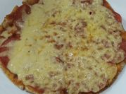 Una foto de pizza horno
